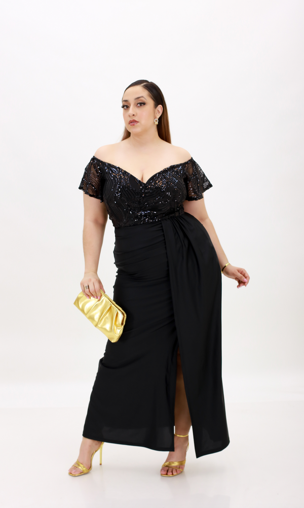 C228-25 VESTIDO GANTE