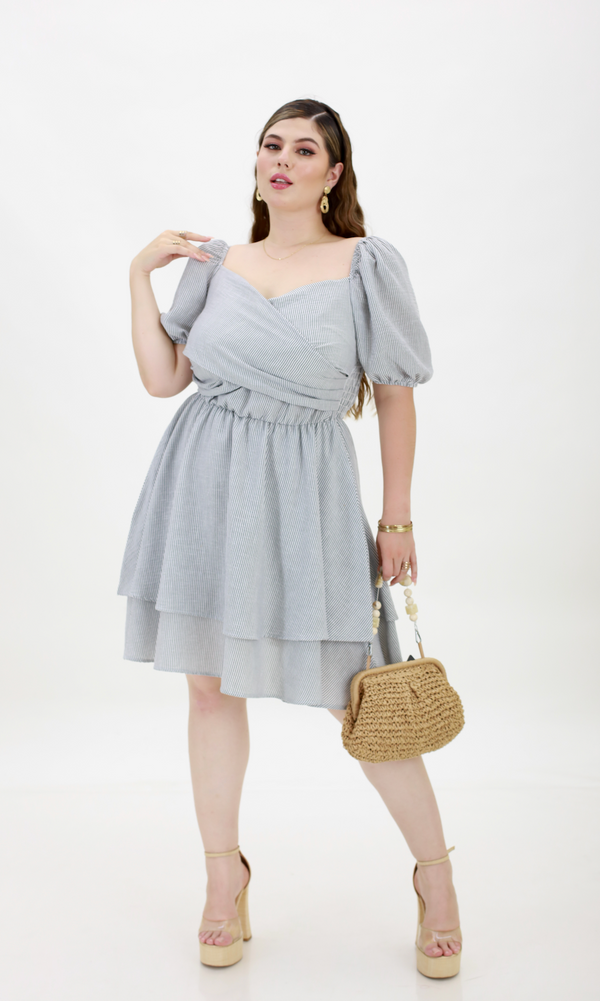C256-25 VESTIDO LINON